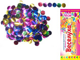  Пружинная пневмохлопушка Блеск конфетти 16 см фото в интернет-магазине Волшебный праздник