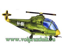 Вертолёт зелёный фото в интернет-магазине Волшебный праздник