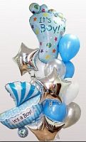 Набор шаров "К рождению малыша" фото в интернет-магазине Волшебный праздник