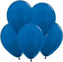 Синий металлик М 12" Blue фото в интернет-магазине Волшебный праздник
