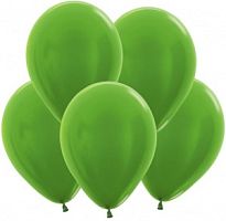 Светло зеленый металлик М 12" Key Lime фото в интернет-магазине Волшебный праздник