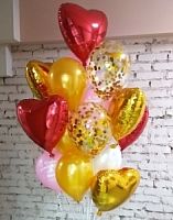 Набор шаров "Счастья" фото в интернет-магазине Волшебный праздник